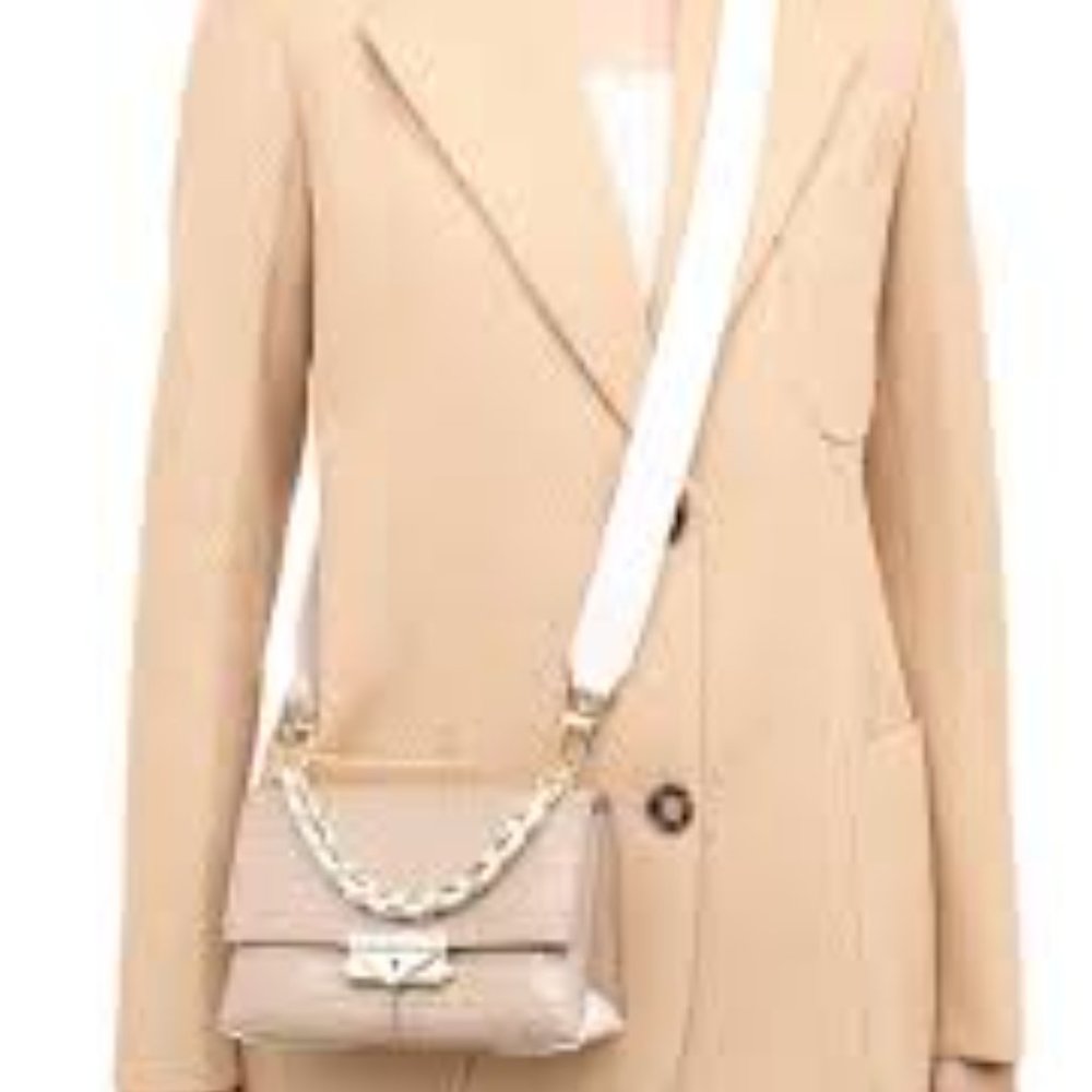 Michael Kors Cece crocodile-embossed shoulder bag - Picture 9 of 9